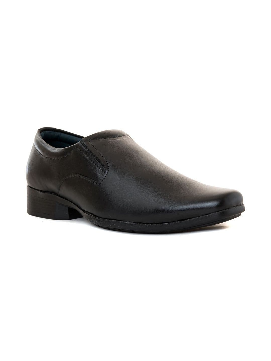 Khadims Men Leather Round-Toe Formal Slip-Ons - view 1