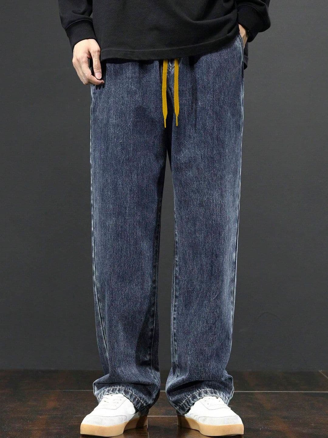 LERIYA FASHION Men Relaxed Fit High-Rise Light Fade Stretchable Jeans - view 1