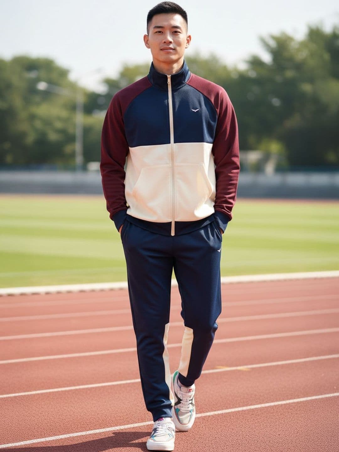Nobero MockCollar Track Suit