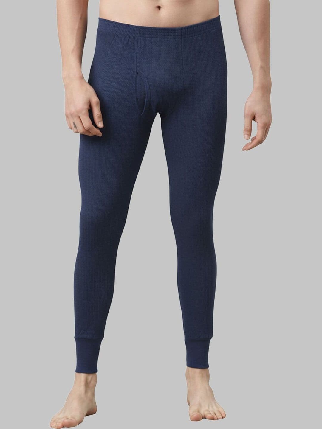 AMUL COMFY Ribbed Mid-Rise Thermal Bottoms - view 1