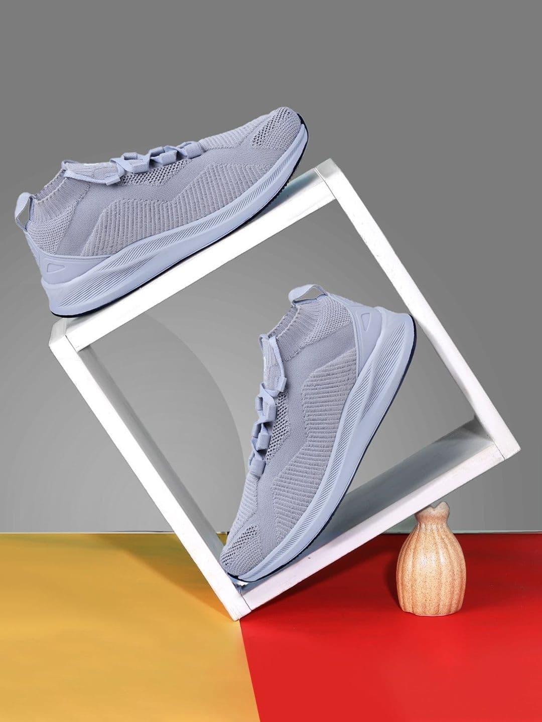 DOCTOR EXTRA SOFT Men Mesh Walking Non-Marking Shoes - view 1