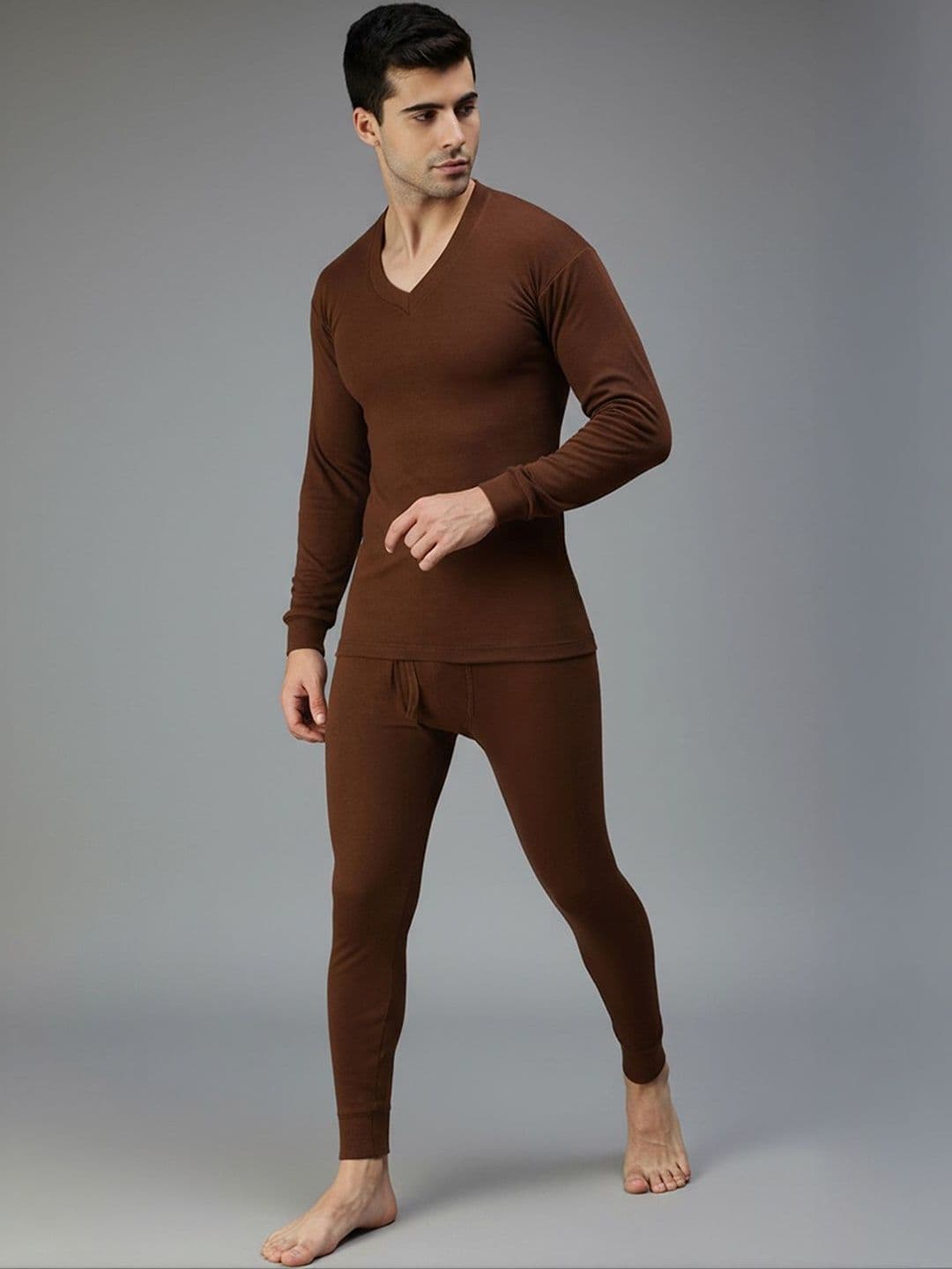 AMUL COMFY V-Neck Thermal Tops - view 1