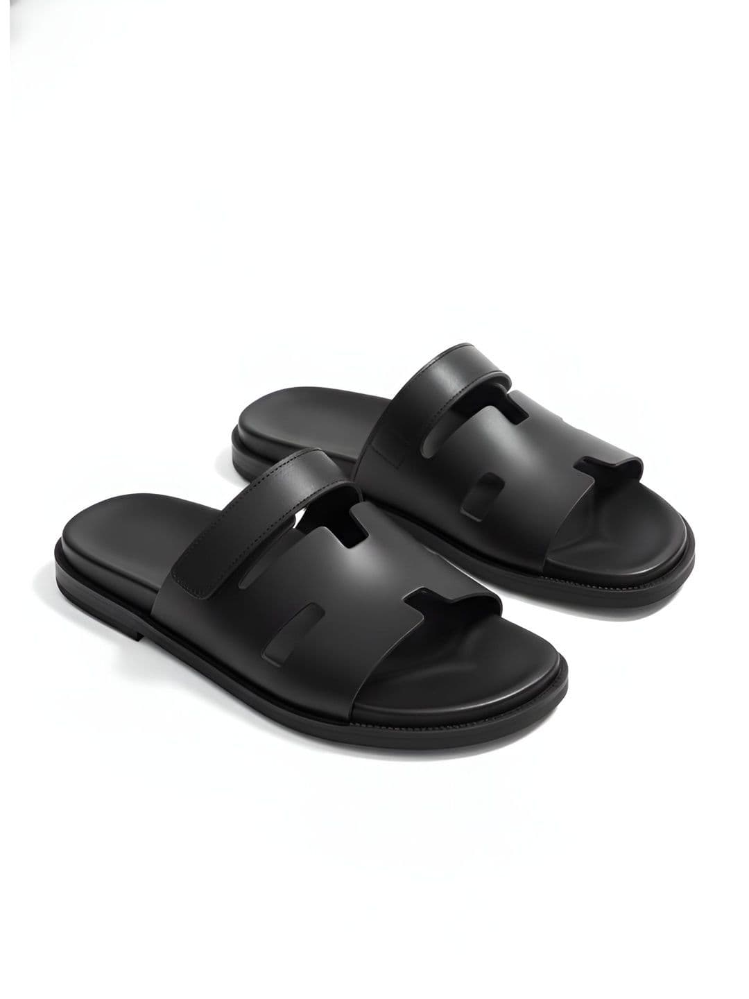 MICHEAL FERAAS Men Leather Comfort Sandals - view 1