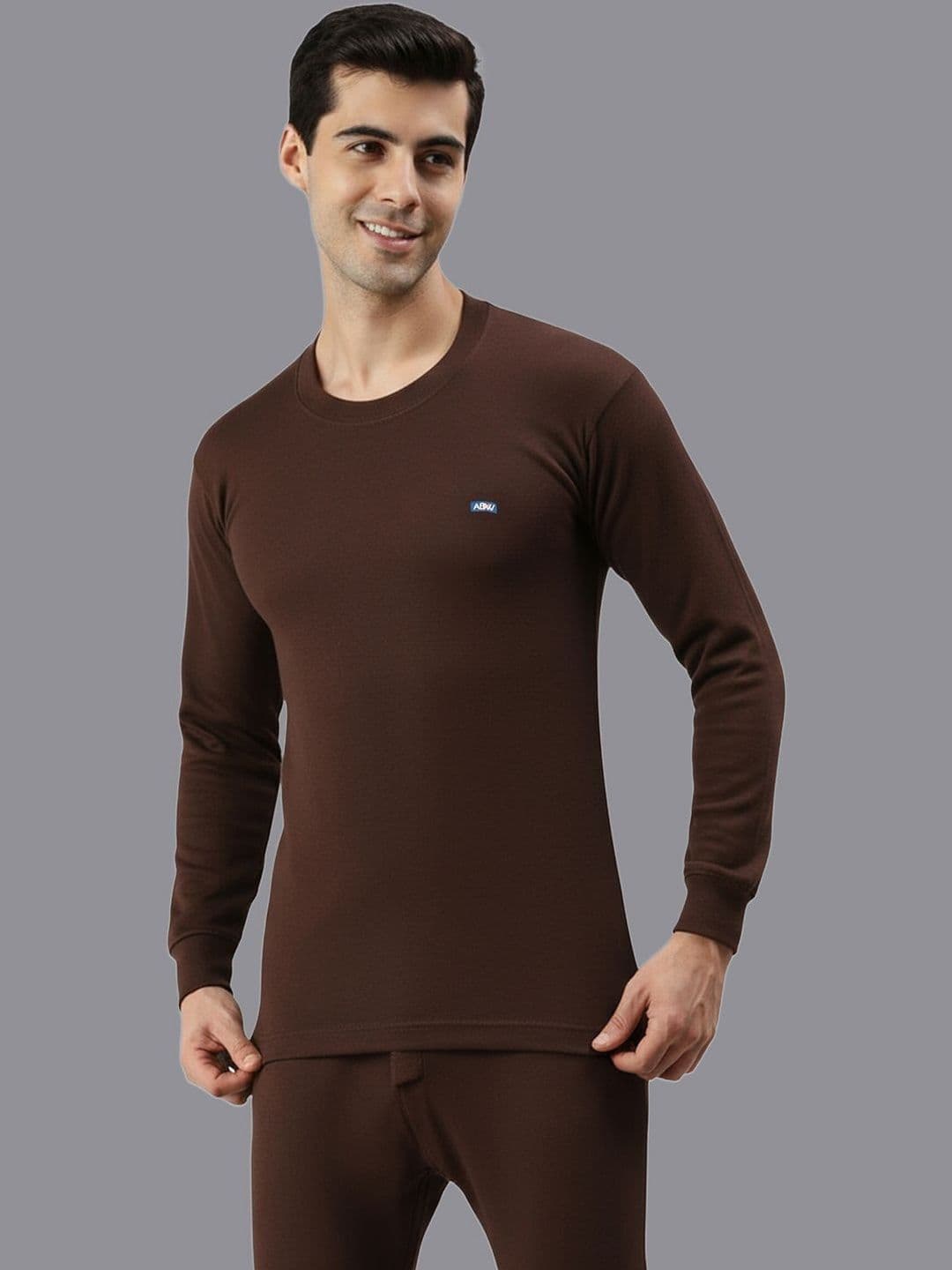 AMUL COMFY Cotton Round Neck Thermal Tops - view 1