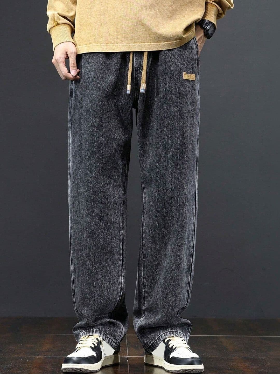 LERIYA FASHION Men Relaxed Fit High-Rise Light Fade Stretchable Jeans - view 1