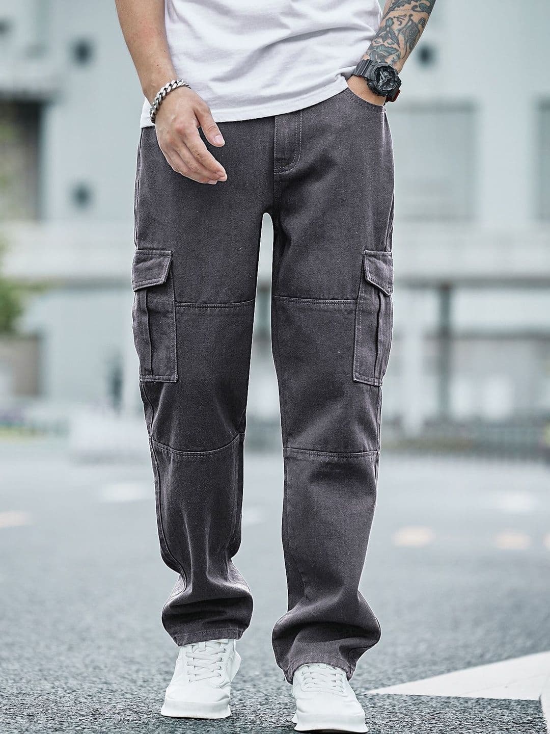 LERIYA FASHION Men Relaxed Fit High-Rise Stretchable Jeans - view 1