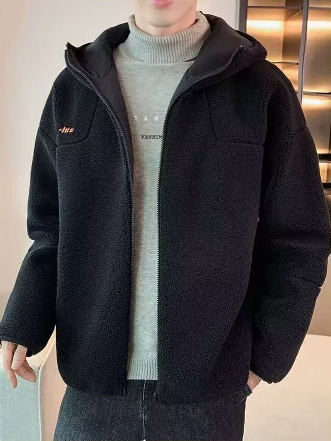 StyleCast x Revolte Men Outdoor Open Front Jacket - view 1