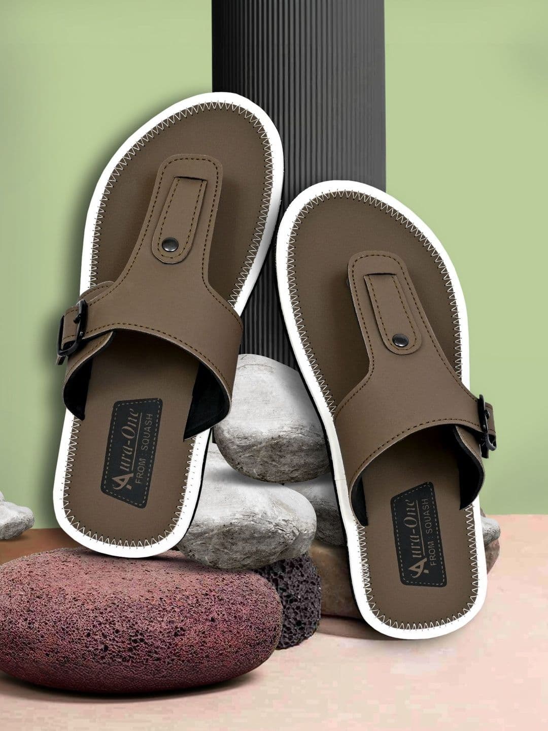 SQUASH Men Slip-On Thong Flip-Flops - view 1