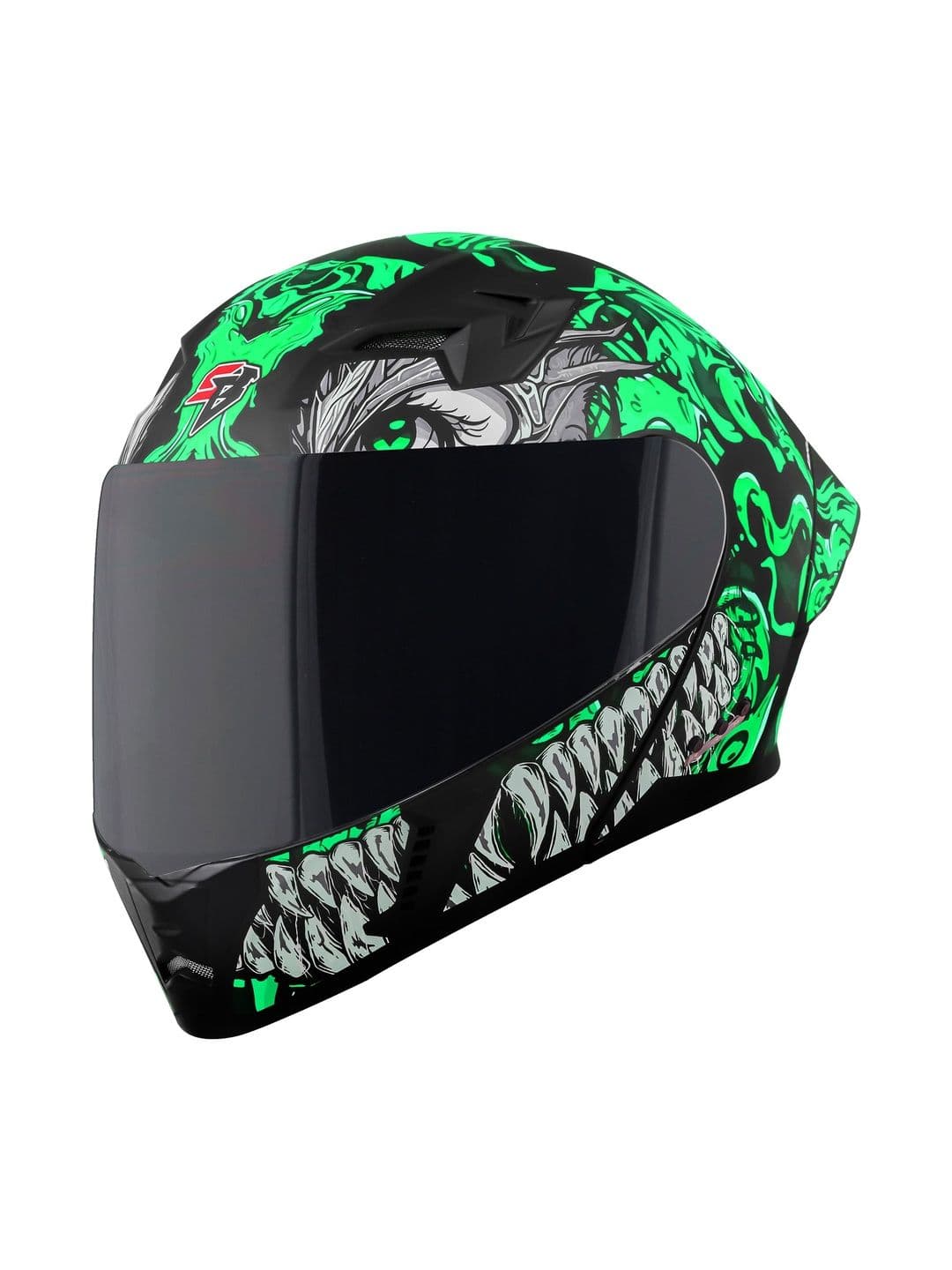 Steelbird Steel Scratch Resistant Flip-up Riding Helmet