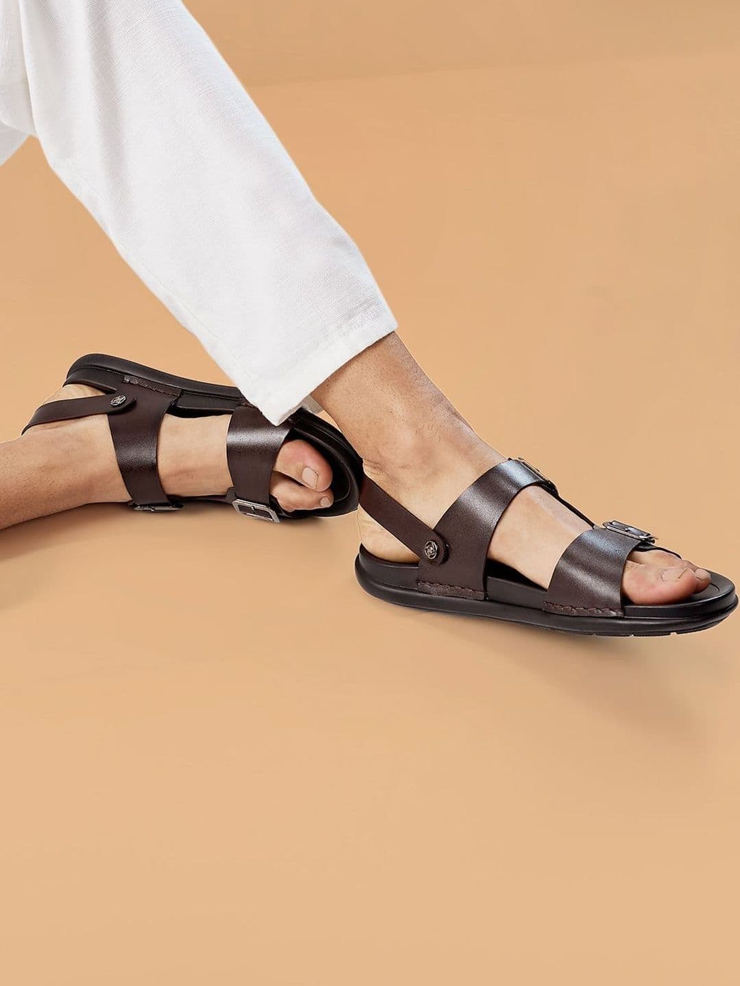 Regal Men Leather Comfort Sandals - view 1
