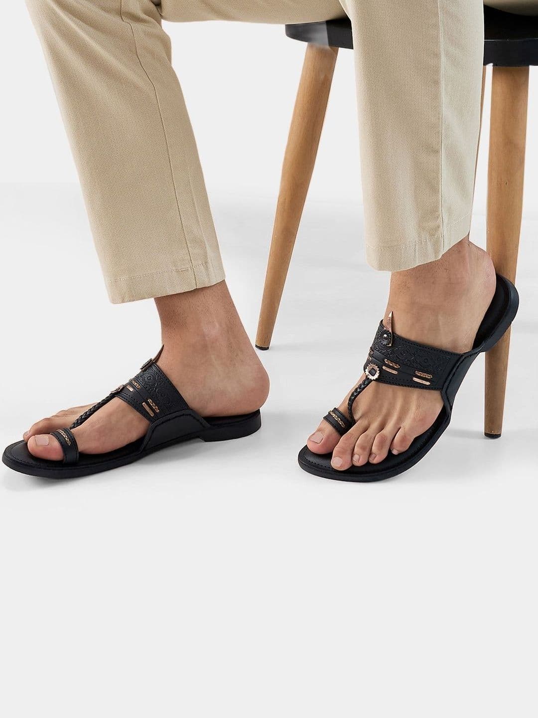 Regal Men Leather Comfort Sandals - view 1