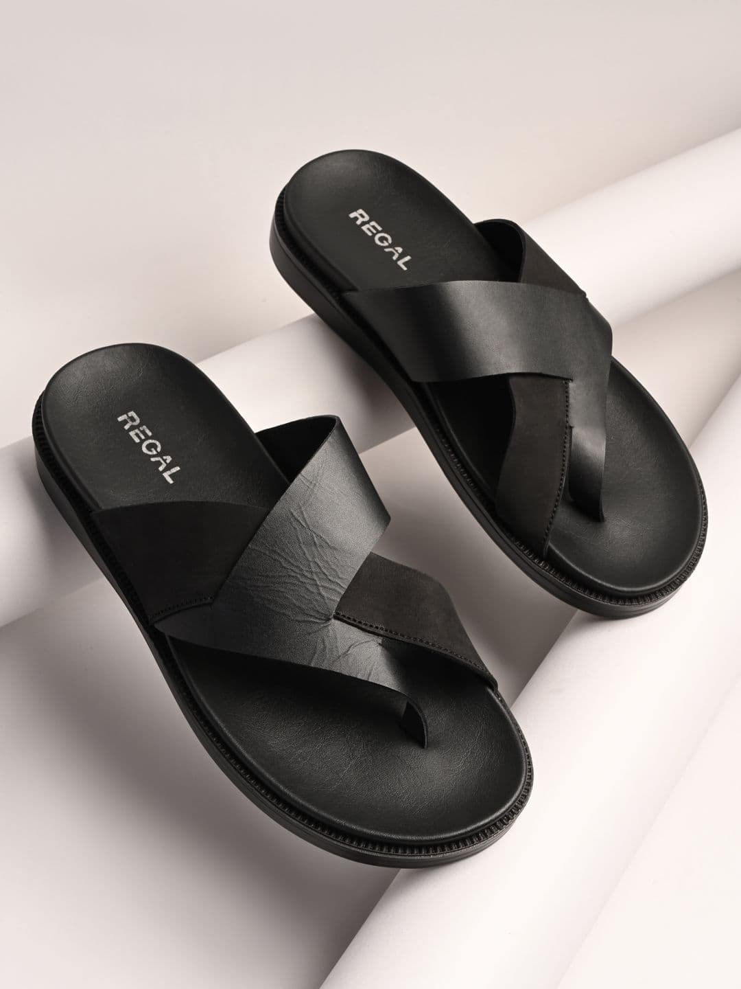 Regal Men Leather Comfort Sandals - view 1