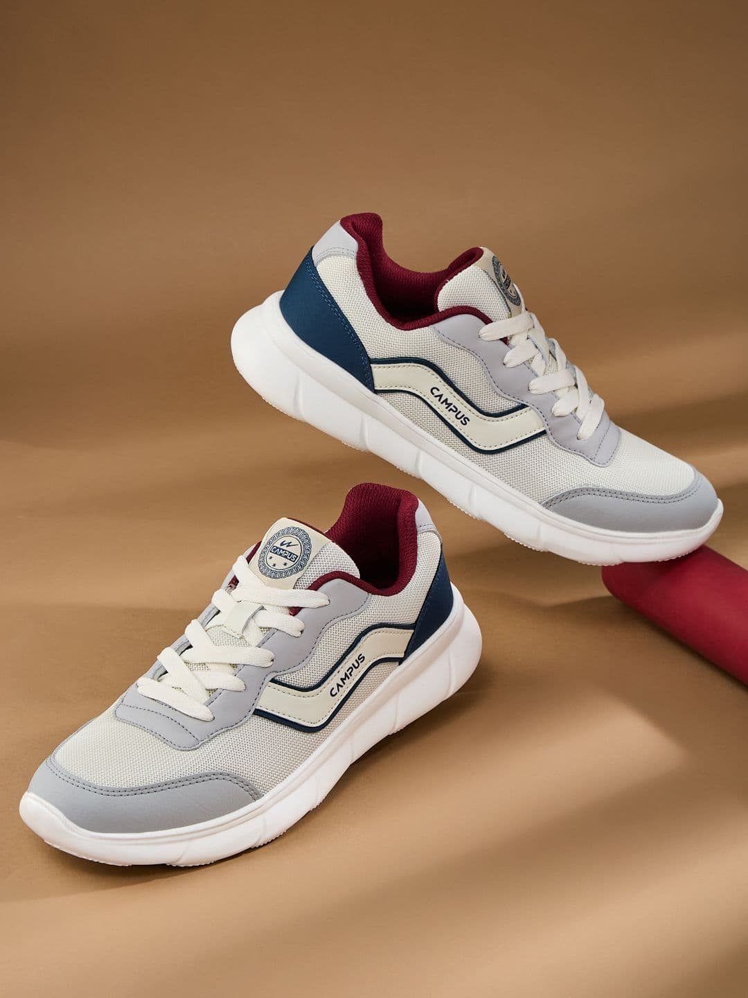 Campus EVARO Men Mesh Running Non-Marking Shoes - view 1