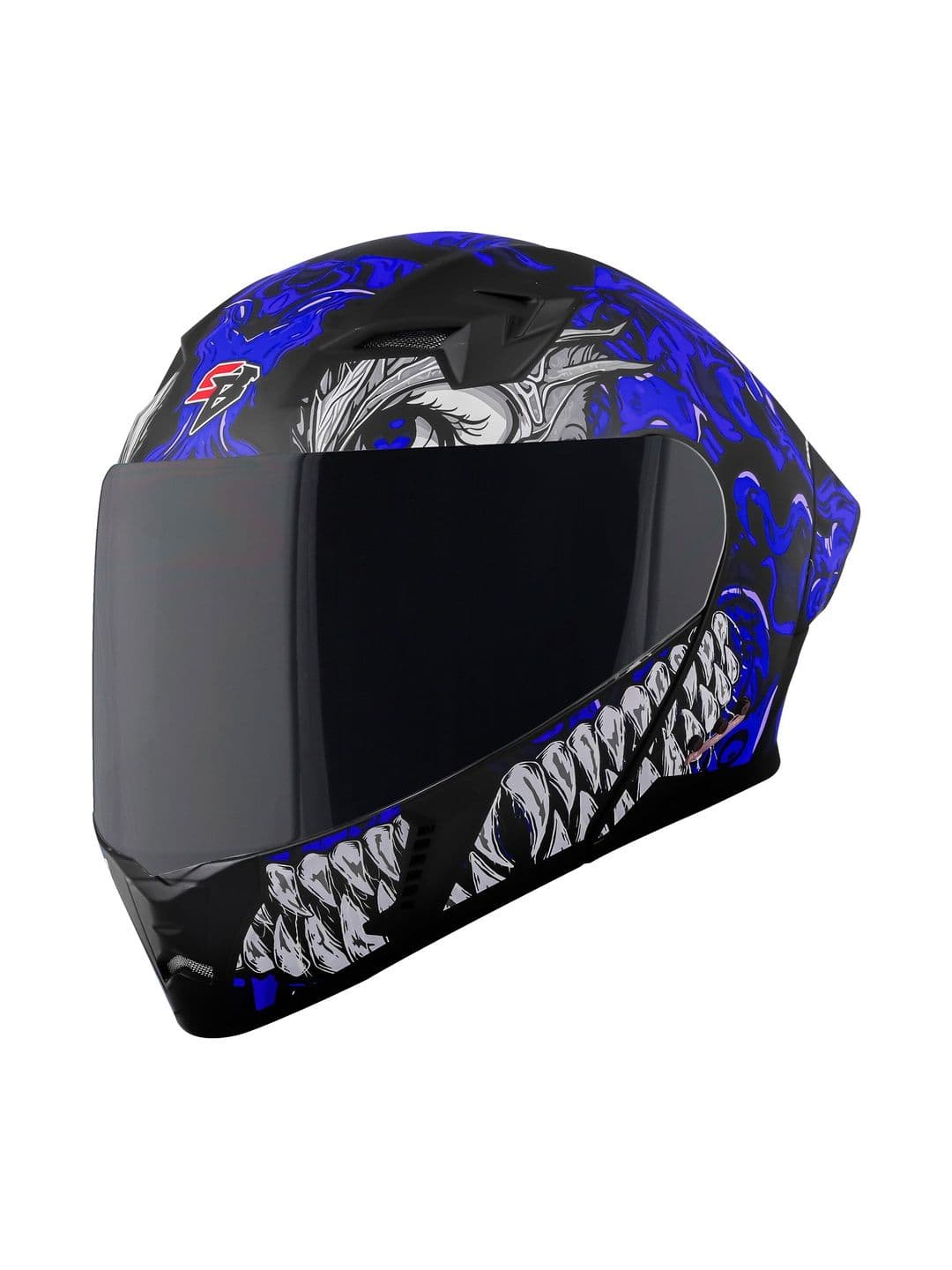 Steelbird Steel Scratch Resistant Flip-up Riding Helmet - view 1