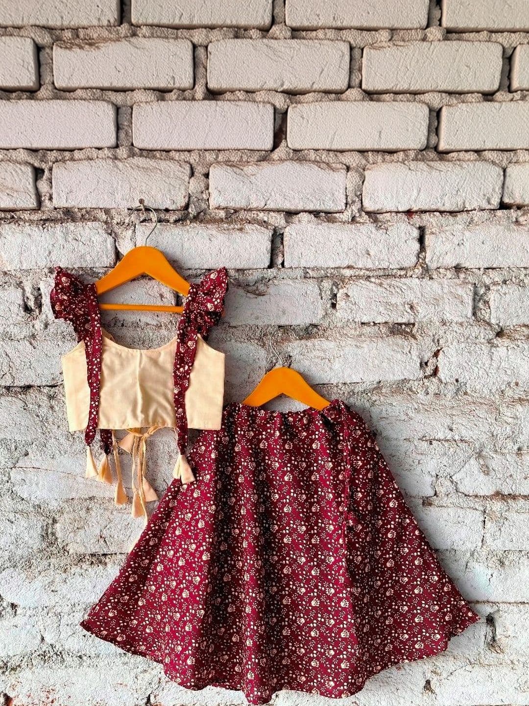 IRSIA Girls Printed Ready to Wear Lehenga & - view 1
