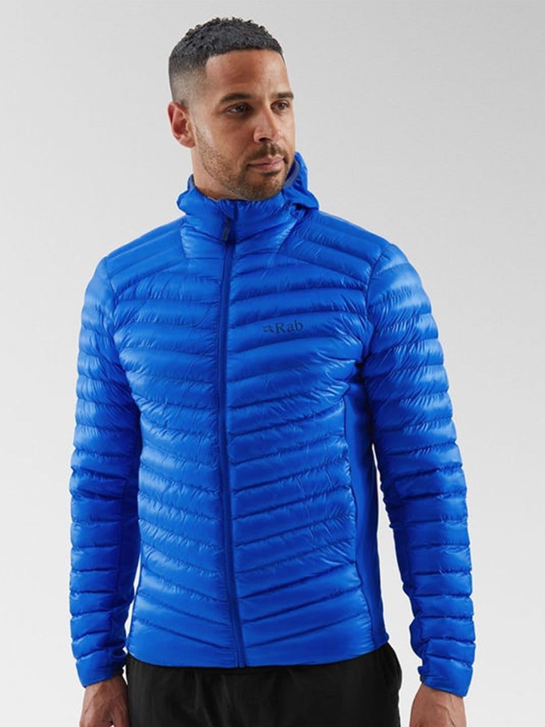 Rab Maya Blue Cirrus Flex Insulated Hooded Jacket - view 1