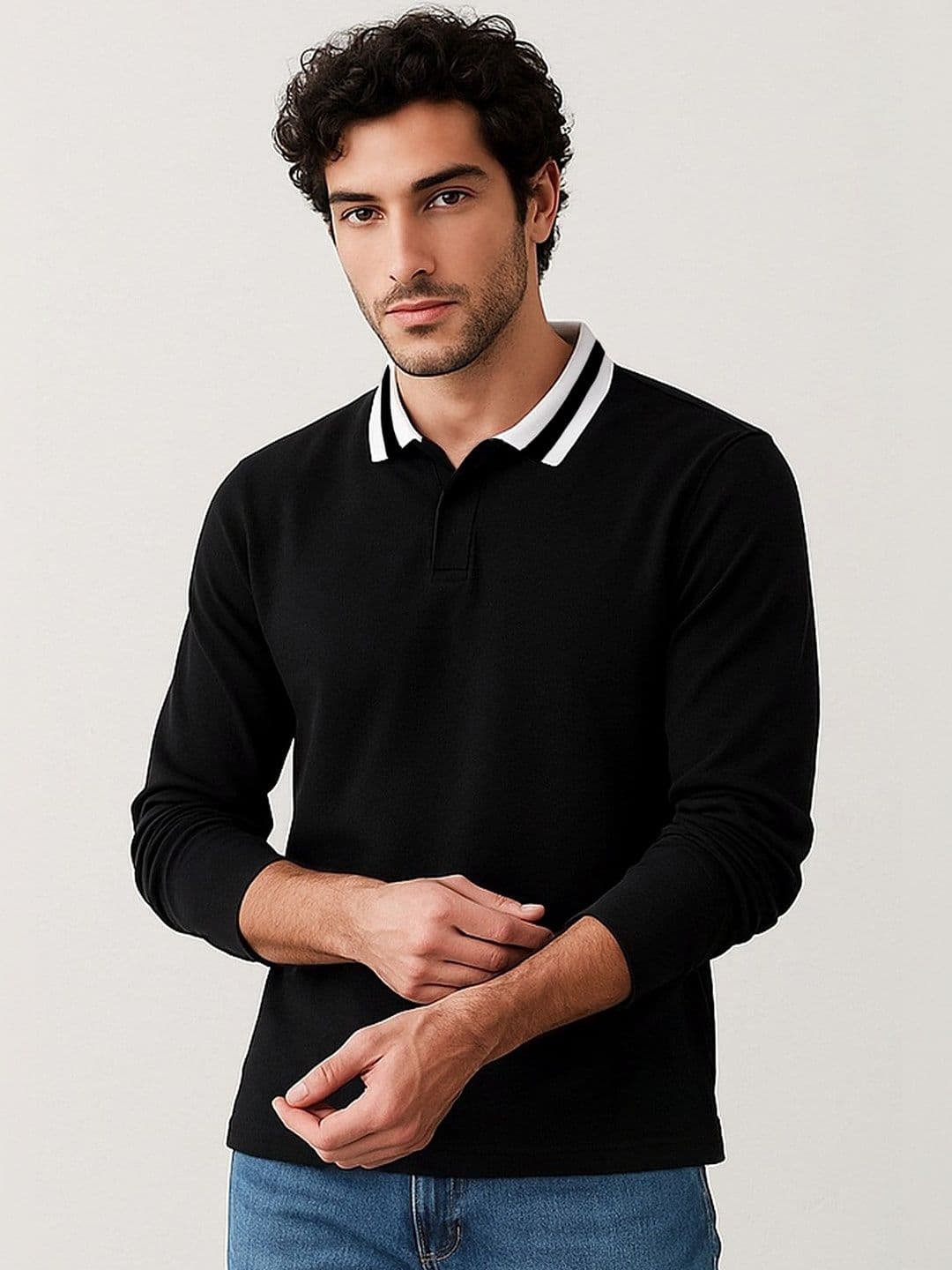 The Dry State Men Polo Collar T-shirt - view 1