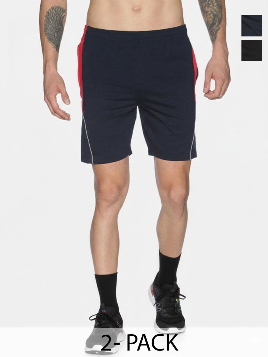 Dollar Men Pack Of 2 Cotton Shorts - view 1