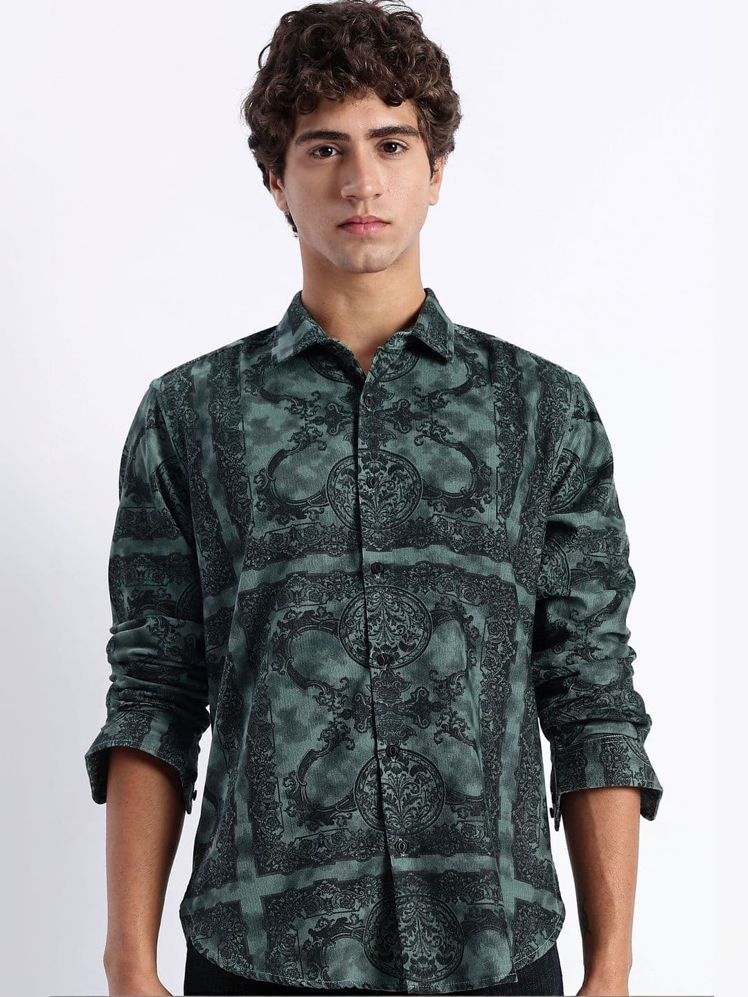 HERE&NOW Men Slim Fit Printed Casual Shirt - view 1