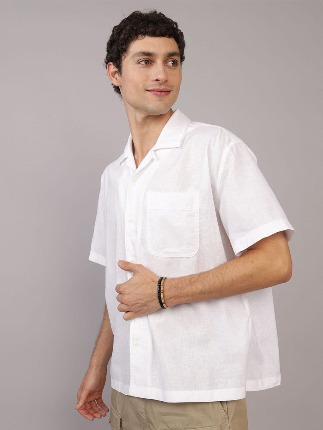 AMERICAN EAGLE OUTFITTERS Men Relaxed Casual Shirt - view 1