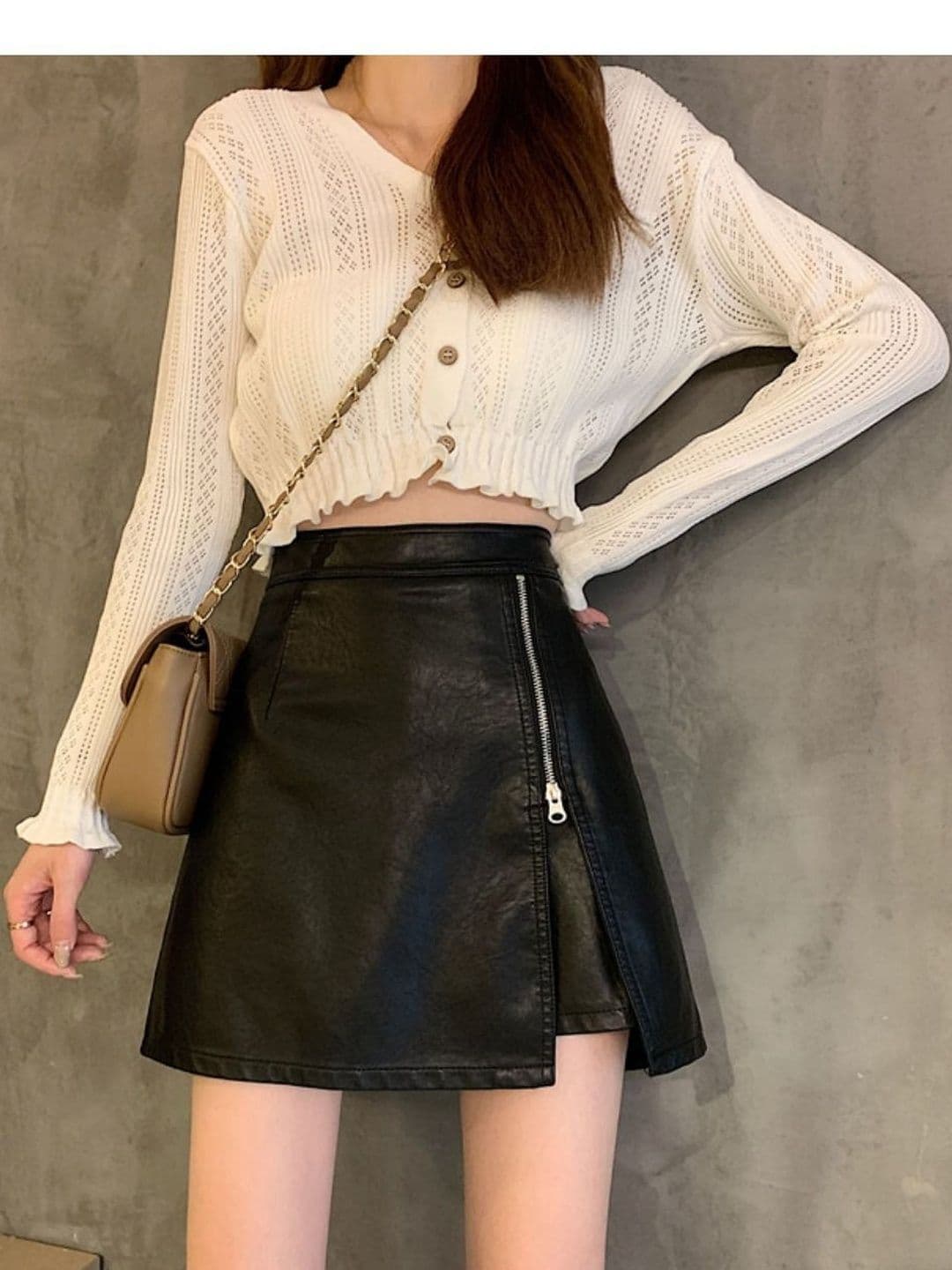 HERE&NOW Mini-Length A-Line Skirts - view 1