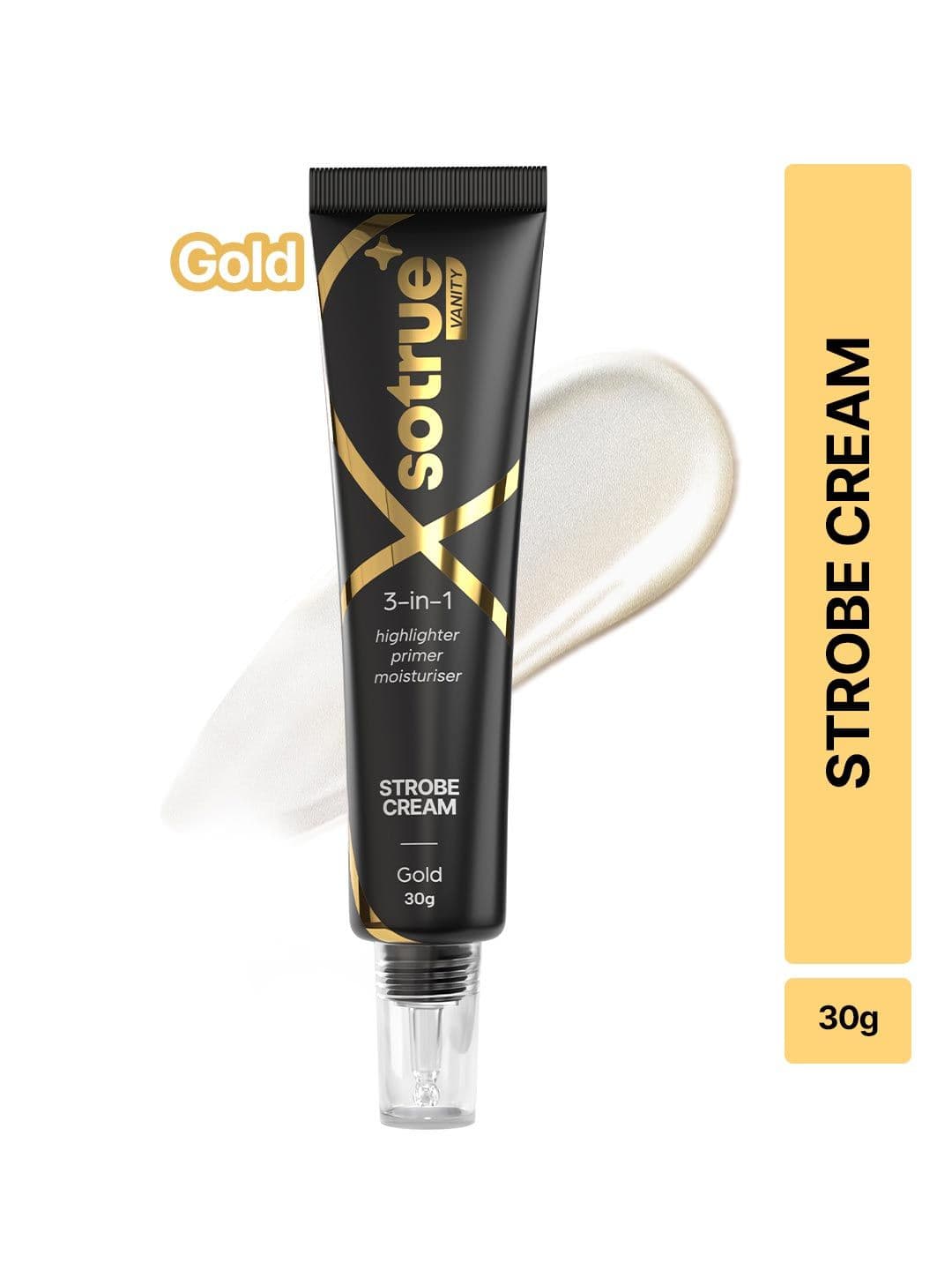 SOTRUE Strobe Cream For Face Highlighter 30 g - Gold - view 1
