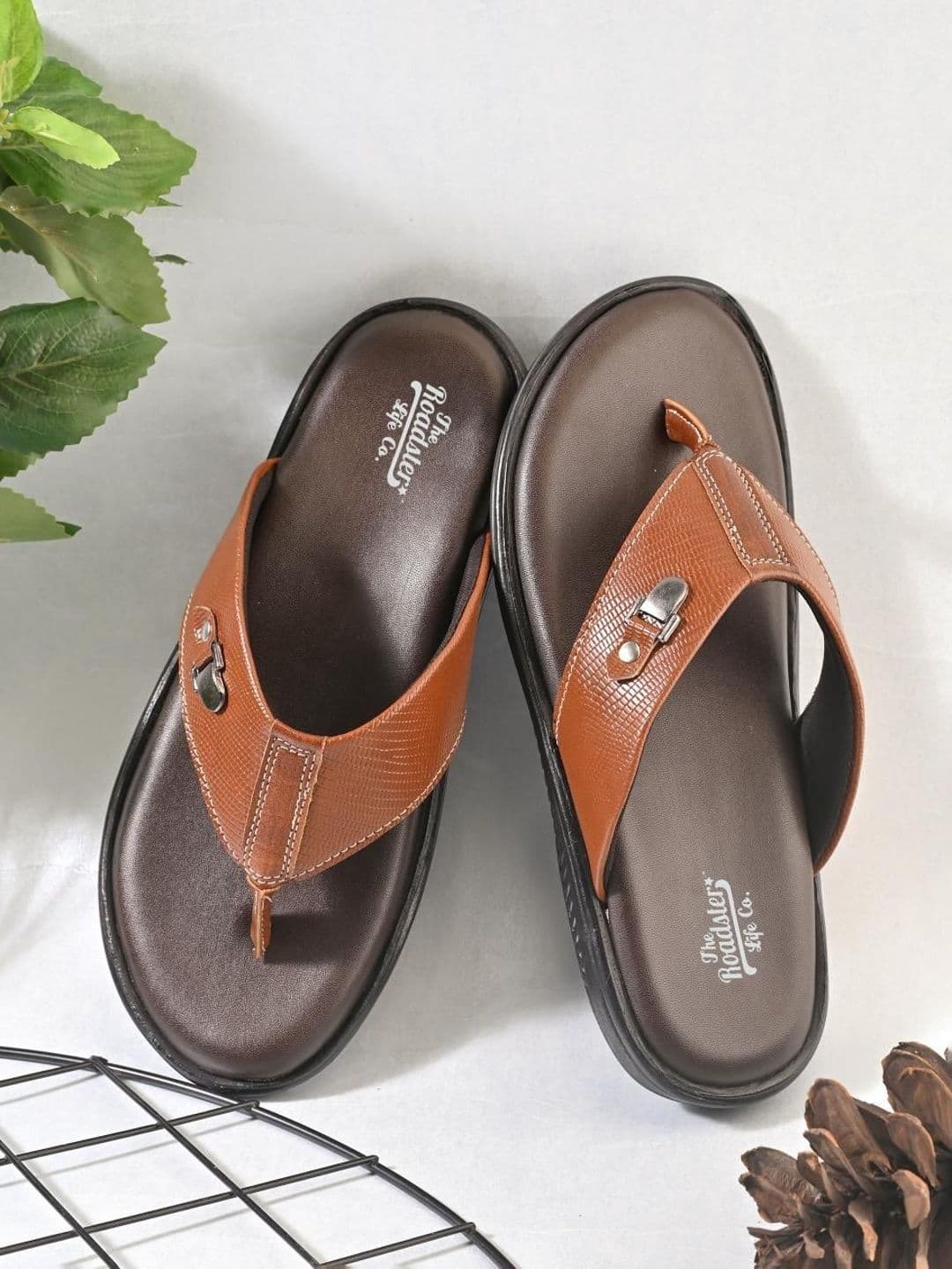 The Roadster Lifestyle Co. Men Slip-On Comfort Sandals - view 1