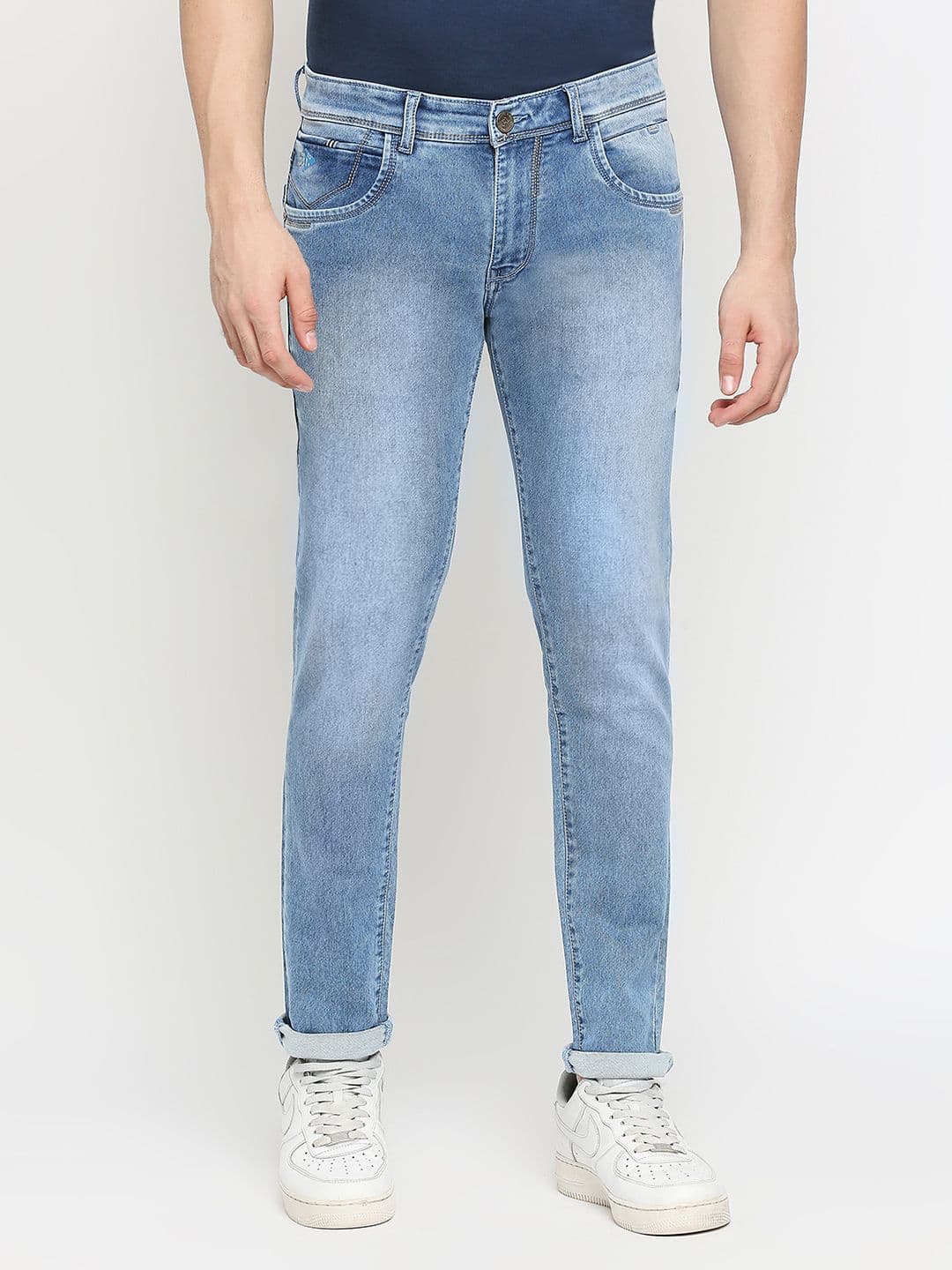 TCI Men Slim Fit Heavy Fade Jeans - view 1