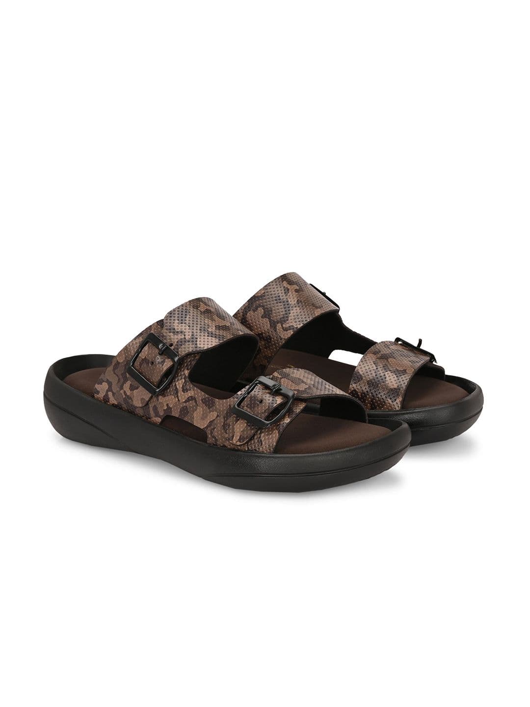 Azzaro Black Men Comfort Sandals - view 1