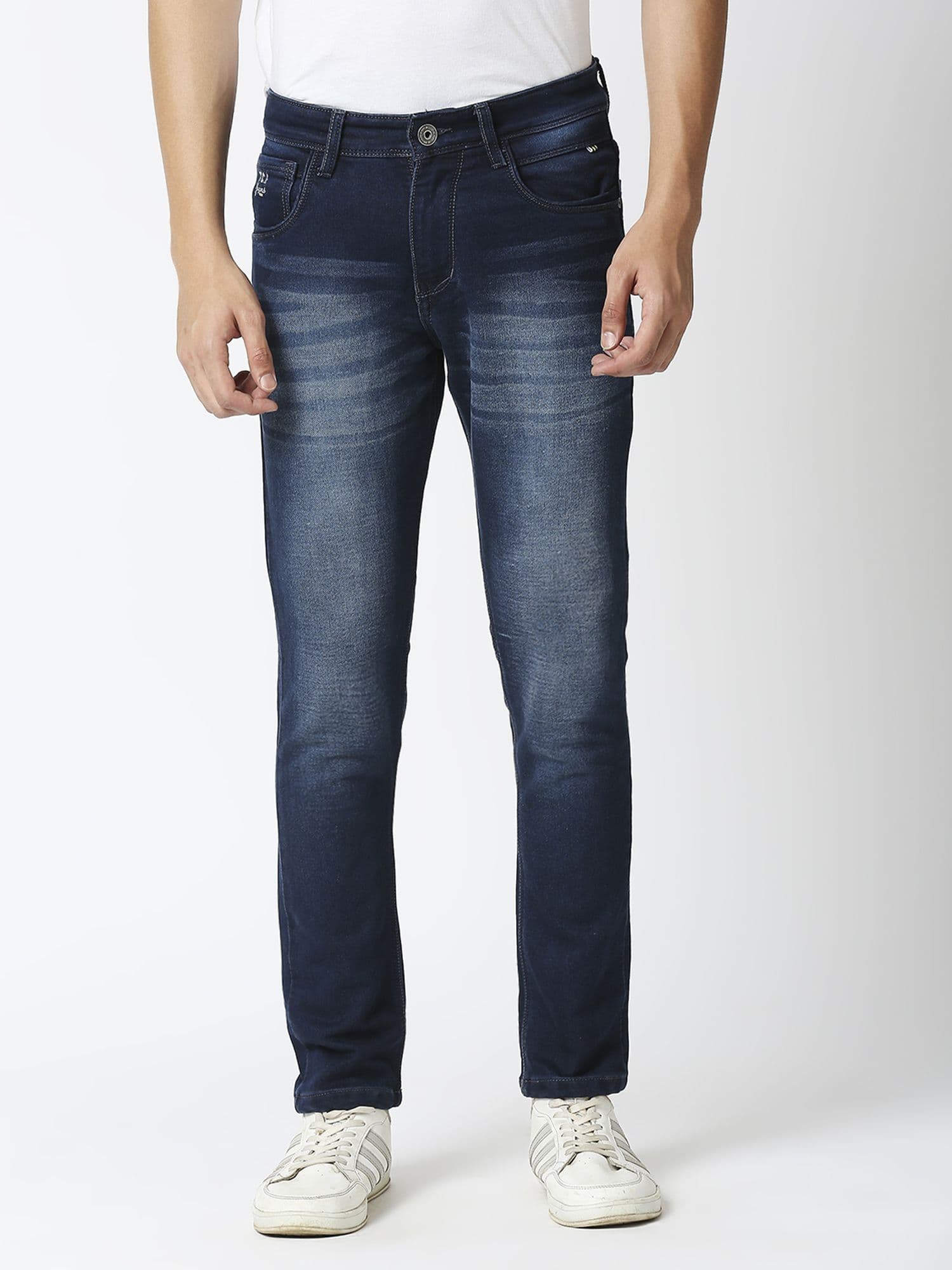 TCI Men Slim Fit Heavy Fade Jeans - view 1