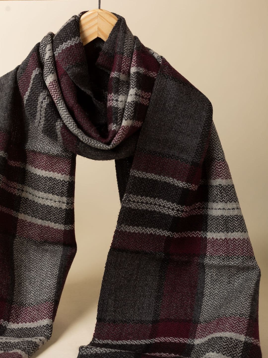 KUSVAA Unisex Bhavin Woolen Muffler - view 1