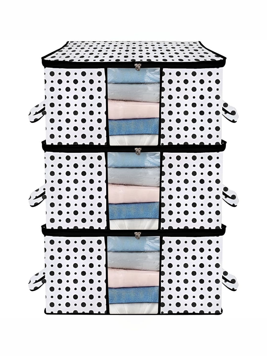 ANKIT INTERNATIONAL White 6 Pieces Super Strong Multi-Utility Organisers - view 1