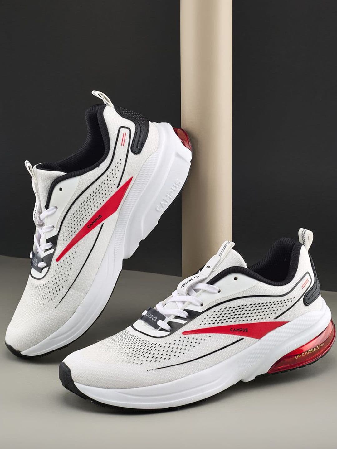 Campus Men ACETATE Mesh Running Non-Marking Shoes - view 1