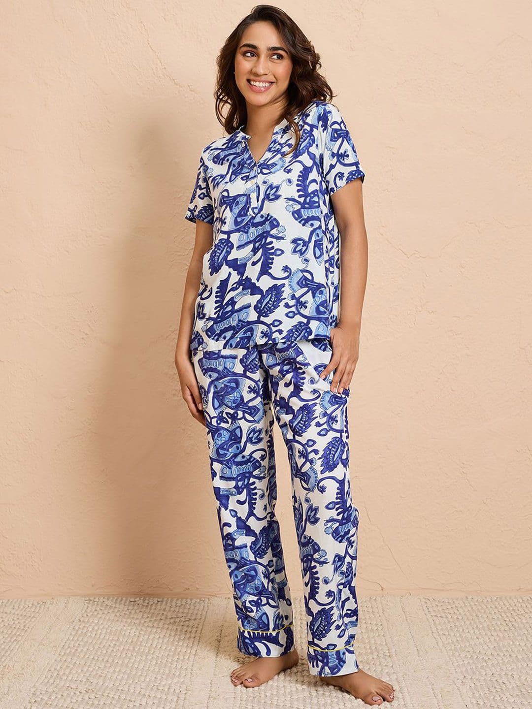 Nykd Women Printed Night suit - view 1