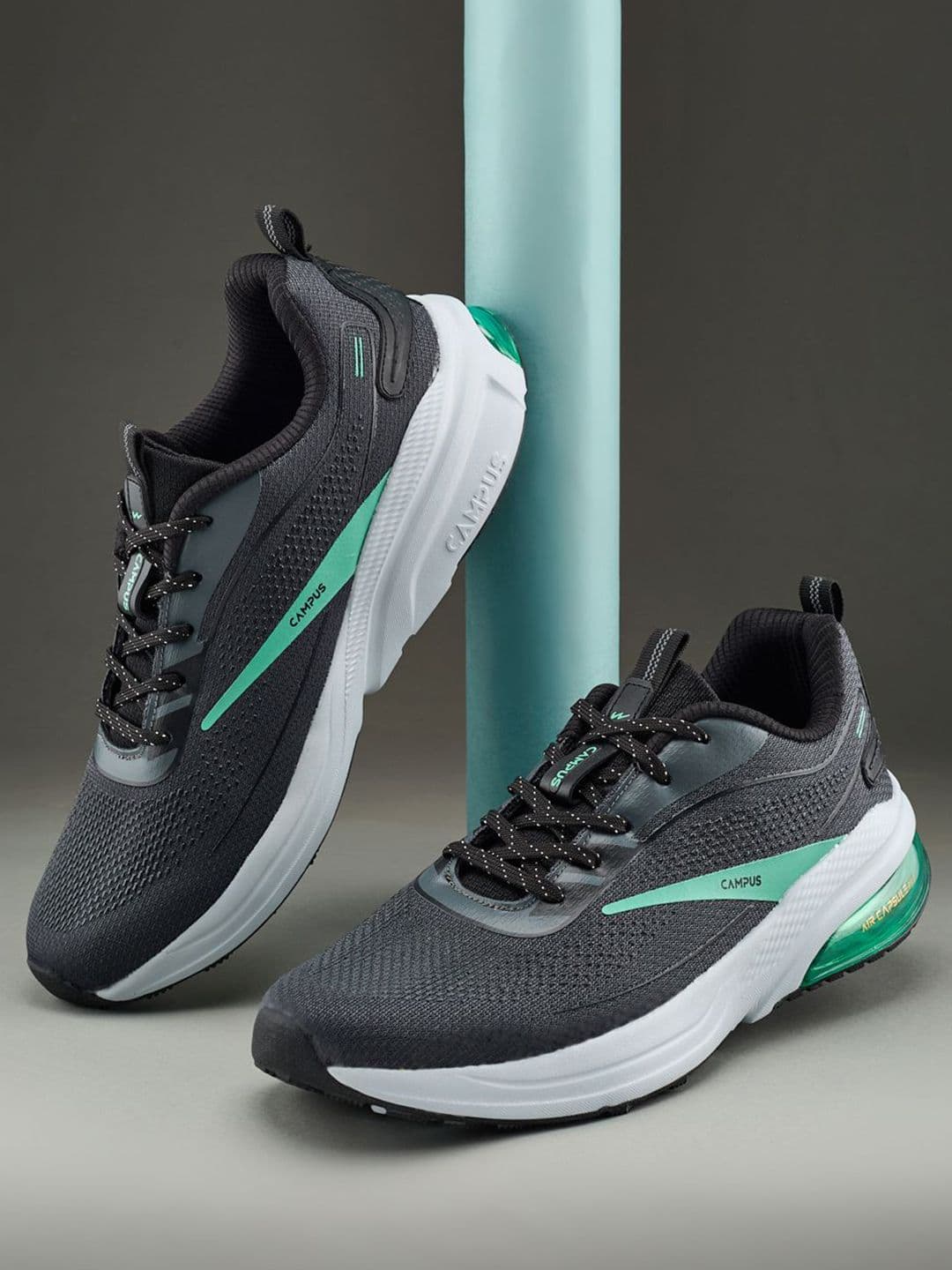 Campus Men ACETATE Mesh Running Non-Marking Shoes - view 1