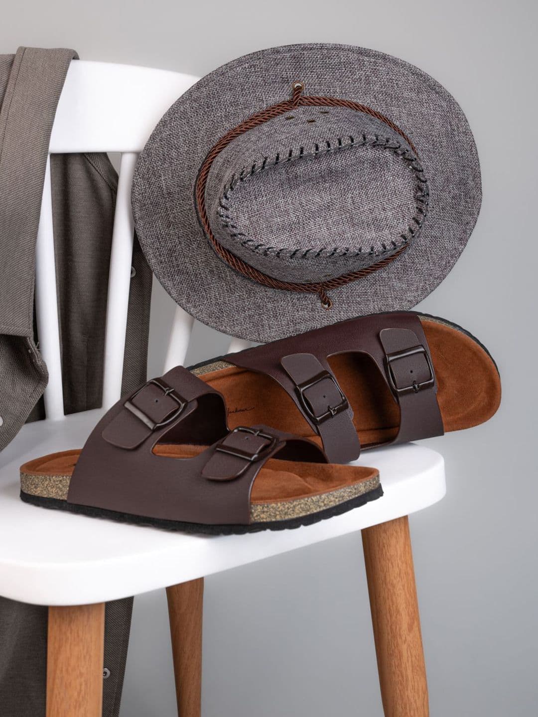 Mast & Harbour Men Suede Comfort Sandals - view 1