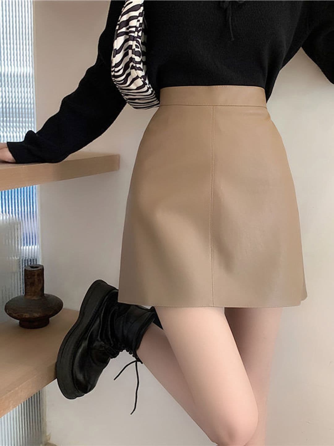bebe A-Line Mini Skirt - view 1