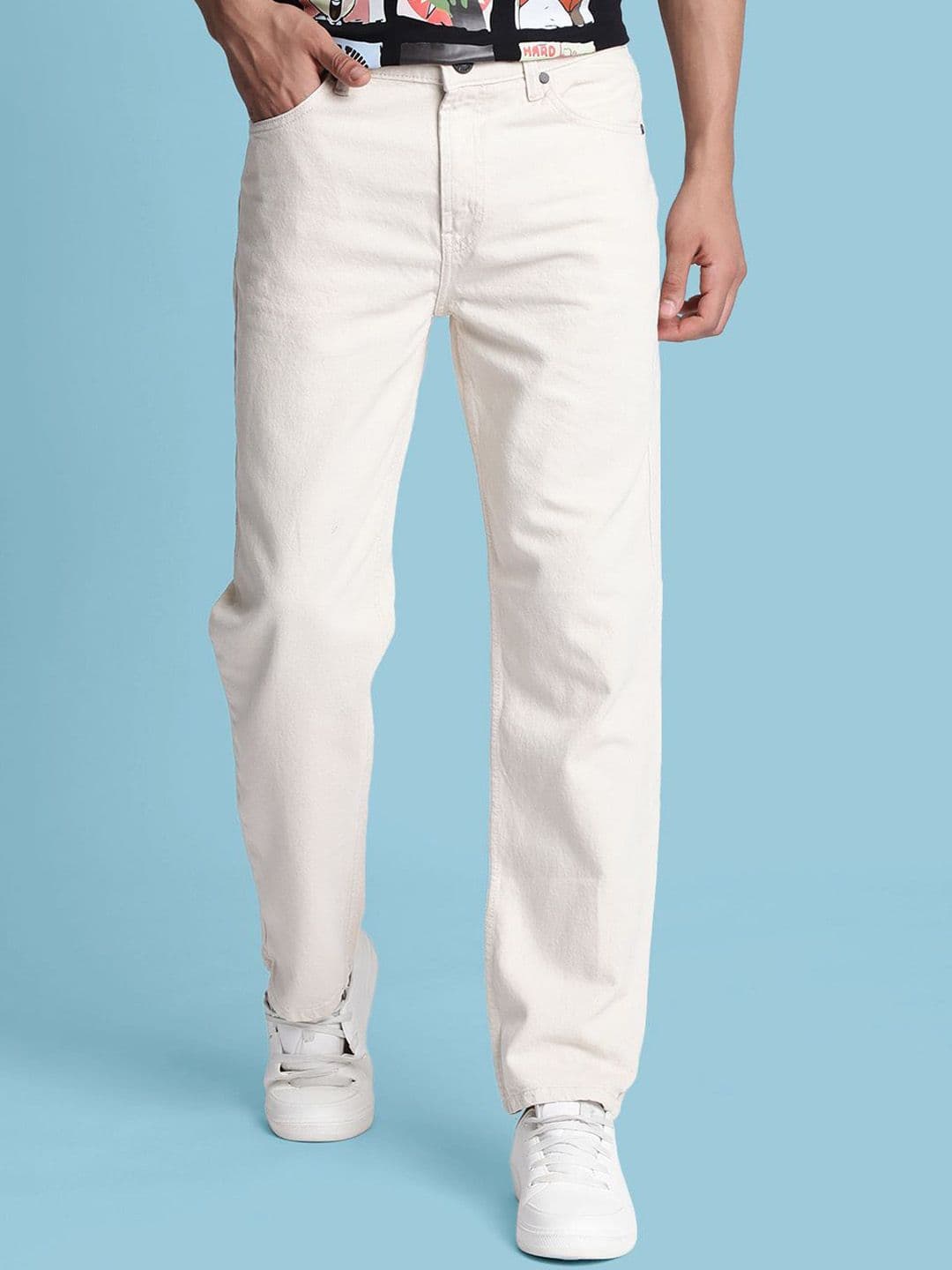 Bene Kleed Pure Mid-Rise Relaxed Fit Jeans - view 1