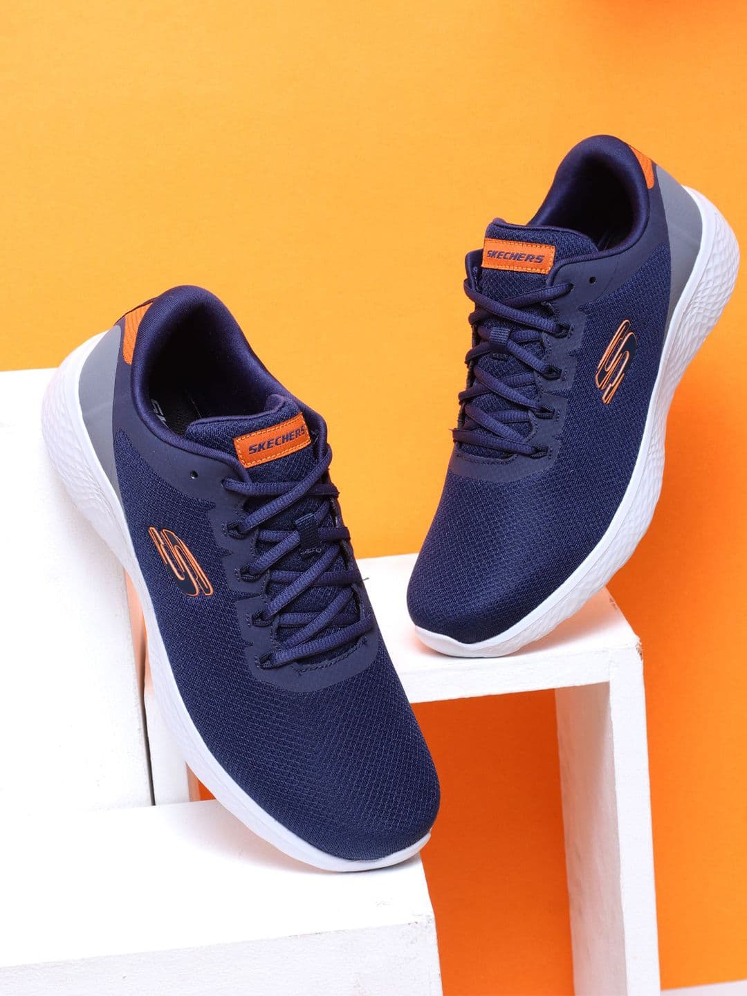 Skechers Men Modern Cool Non-Marking Lace-Ups Sports Shoes - view 1