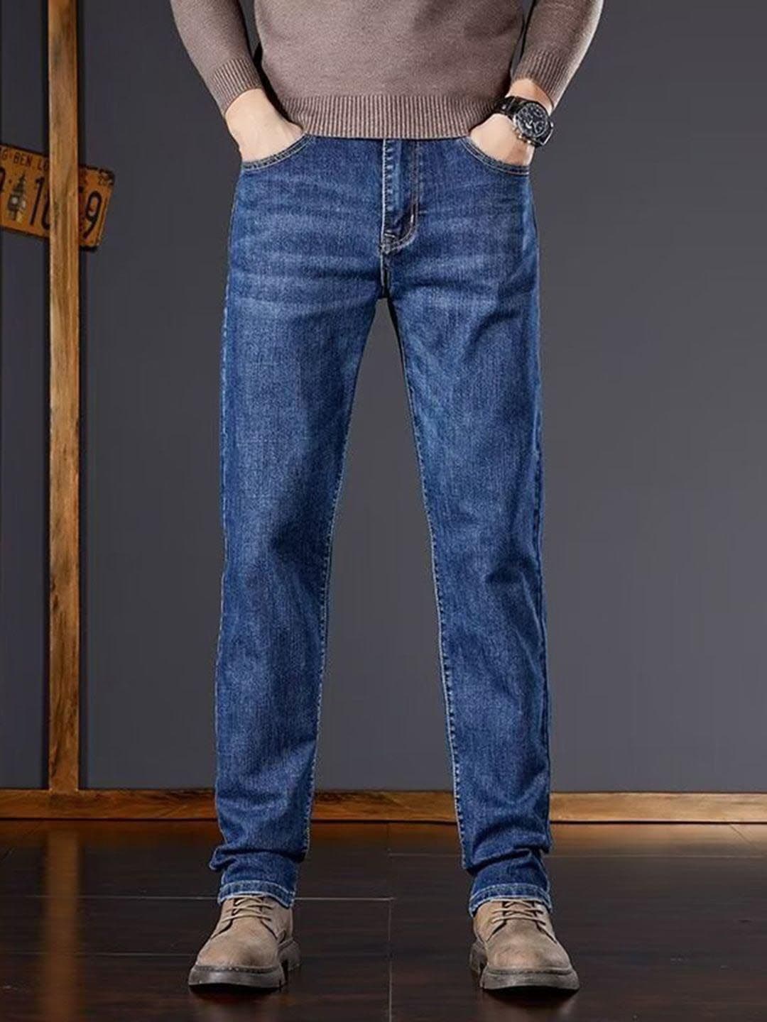 HERE&NOW Men Clean Look Light Fade Jeans - view 1