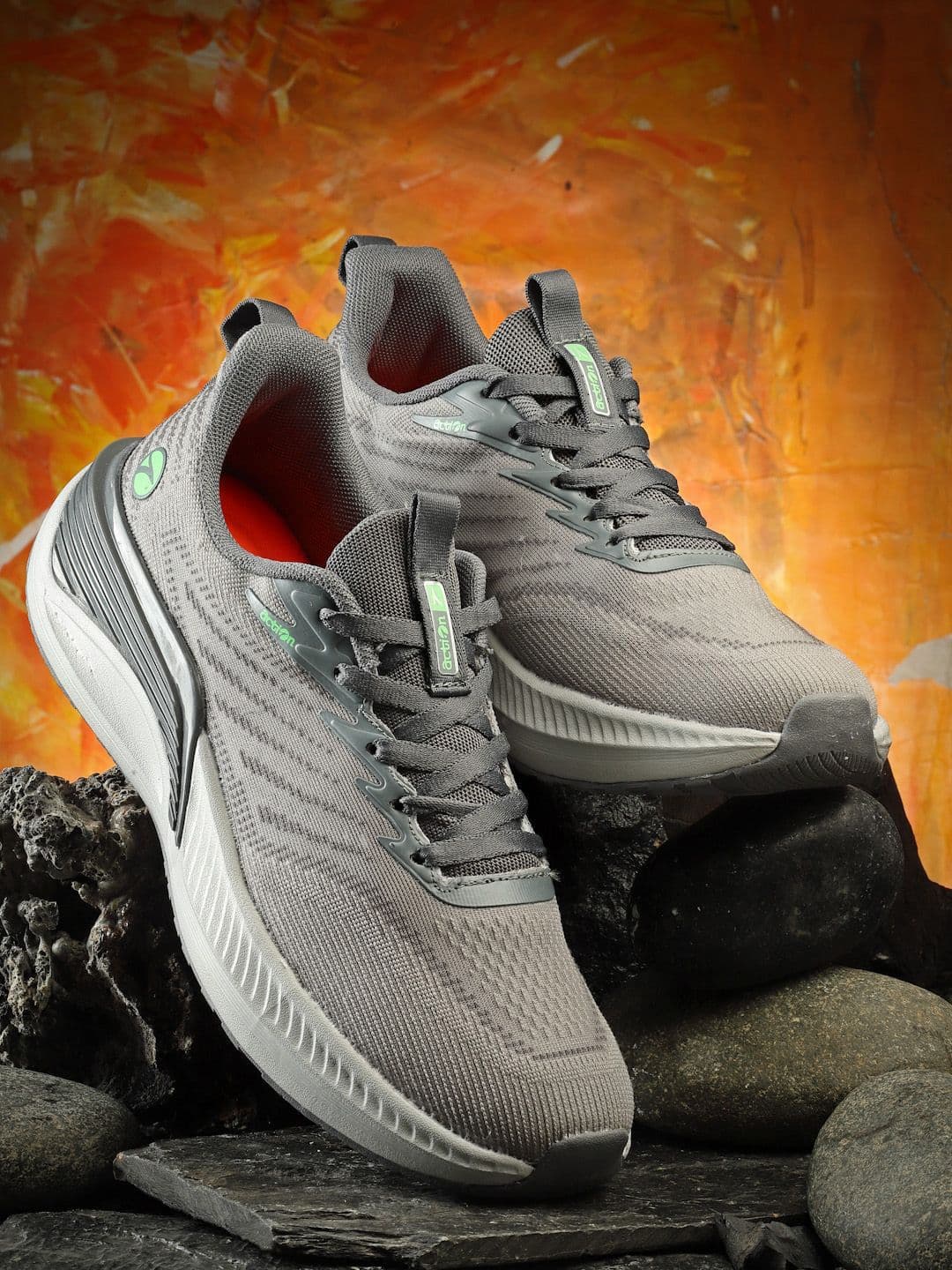 Action Men Mesh Running Non-Marking Shoes - view 1