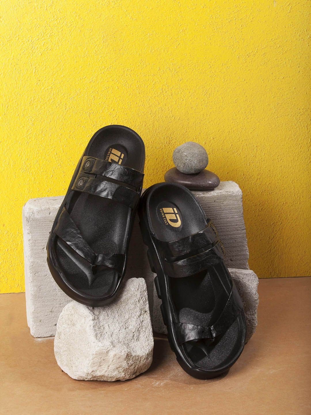 ID Men Leather Comfort Sandals - view 1