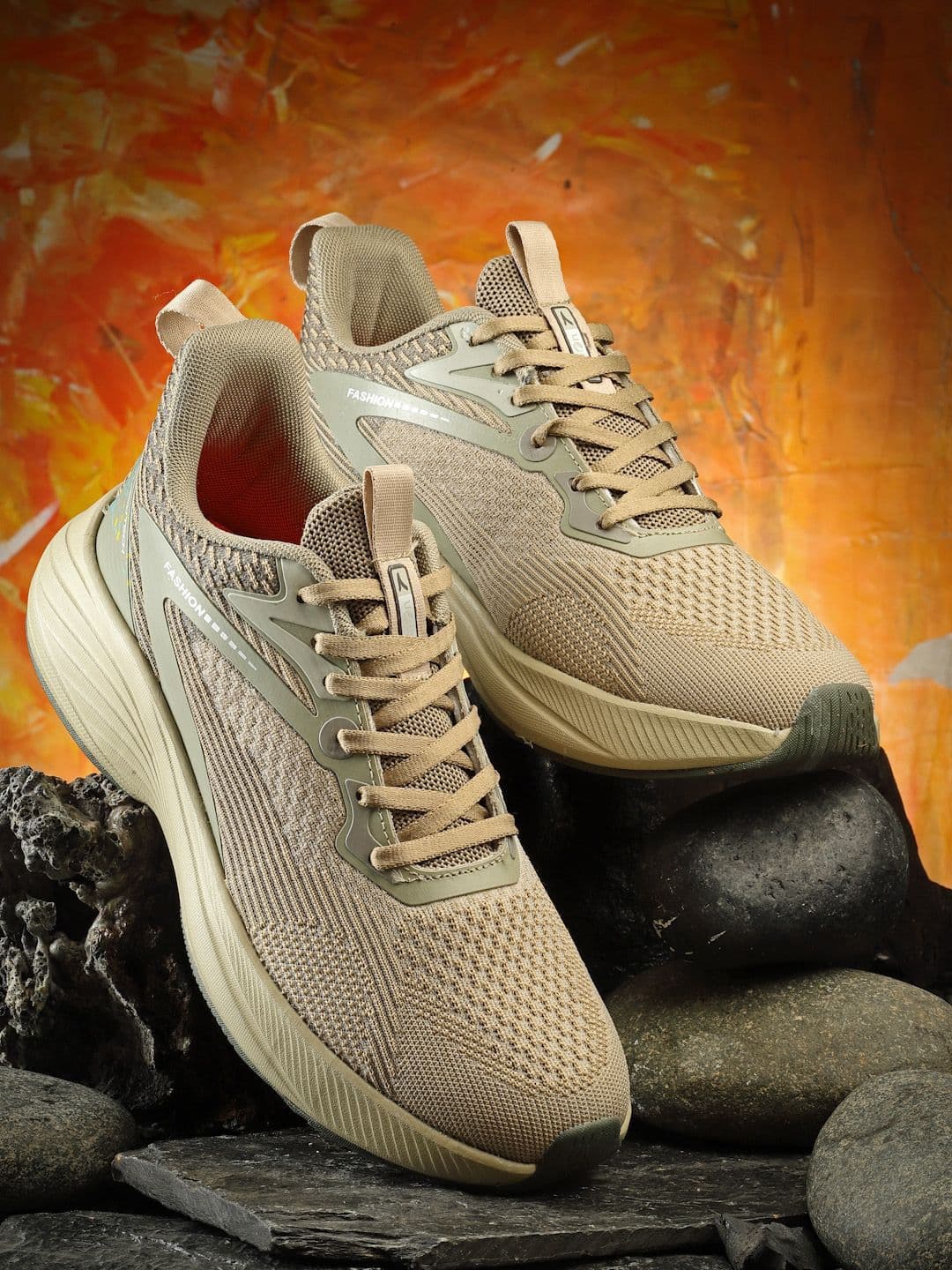 Action Men Mesh Running Non-Marking Shoes - view 1