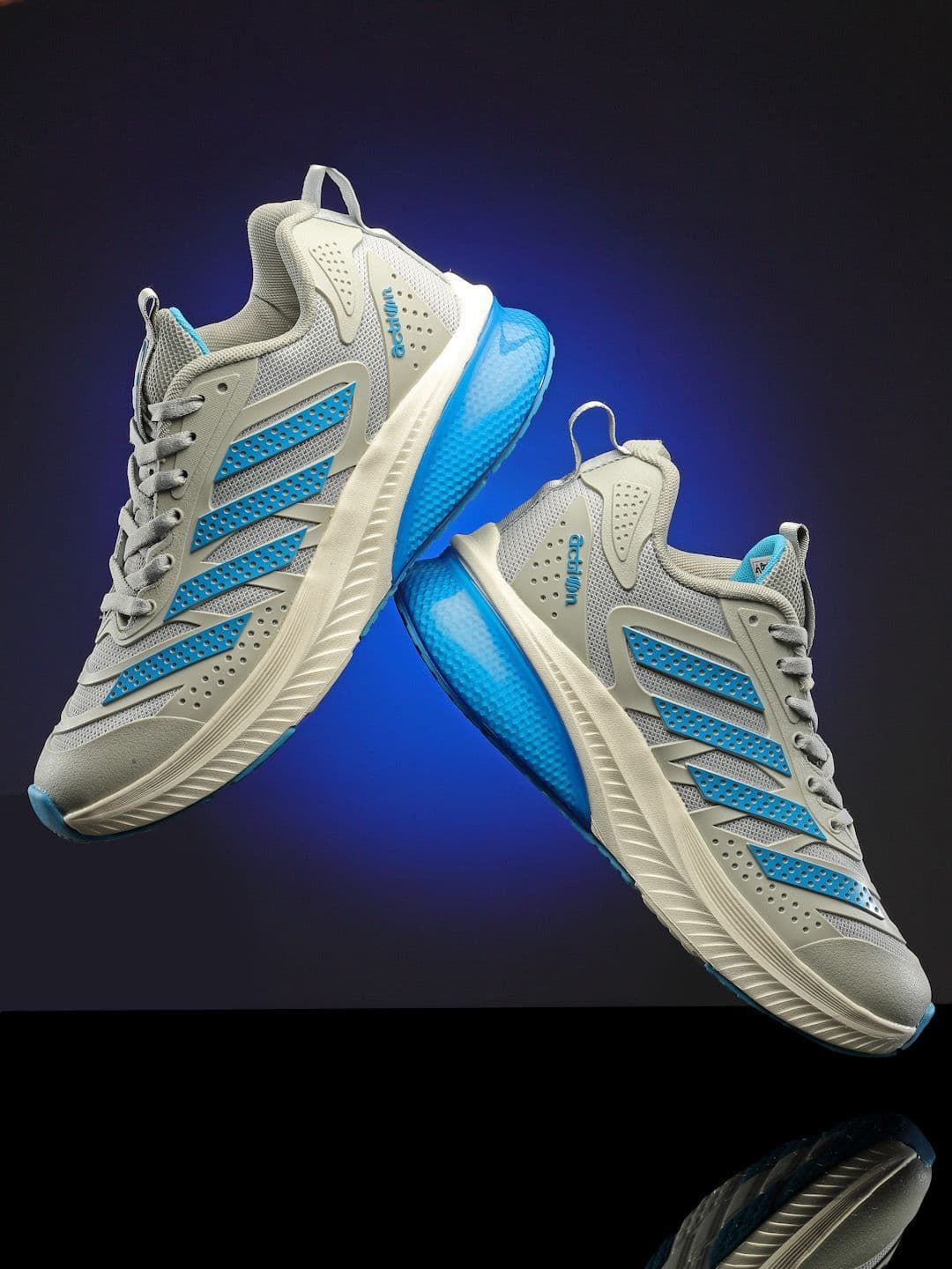 Action Men Mesh Running Non-Marking Shoes - view 1