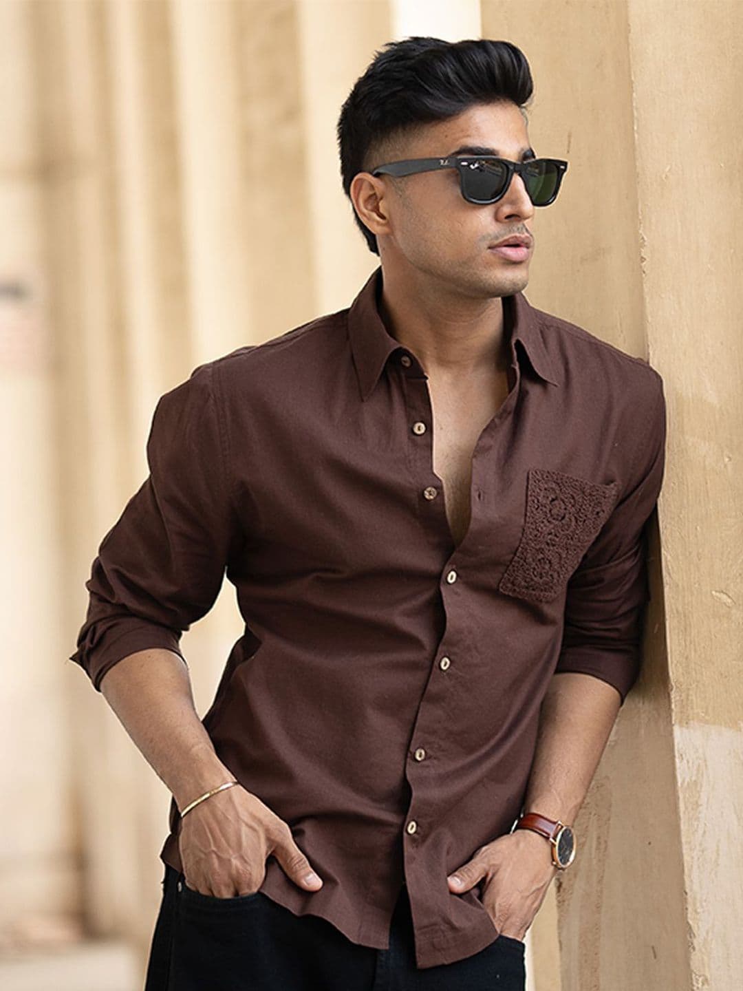 Powerlook Cotton Long Sleeves Shirt - view 1