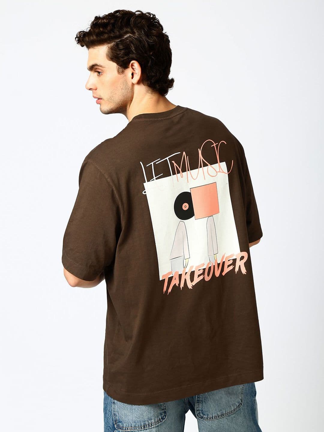 Lovegen x Darshan Raval Unisex Casual Oversized T-Shirt - view 1