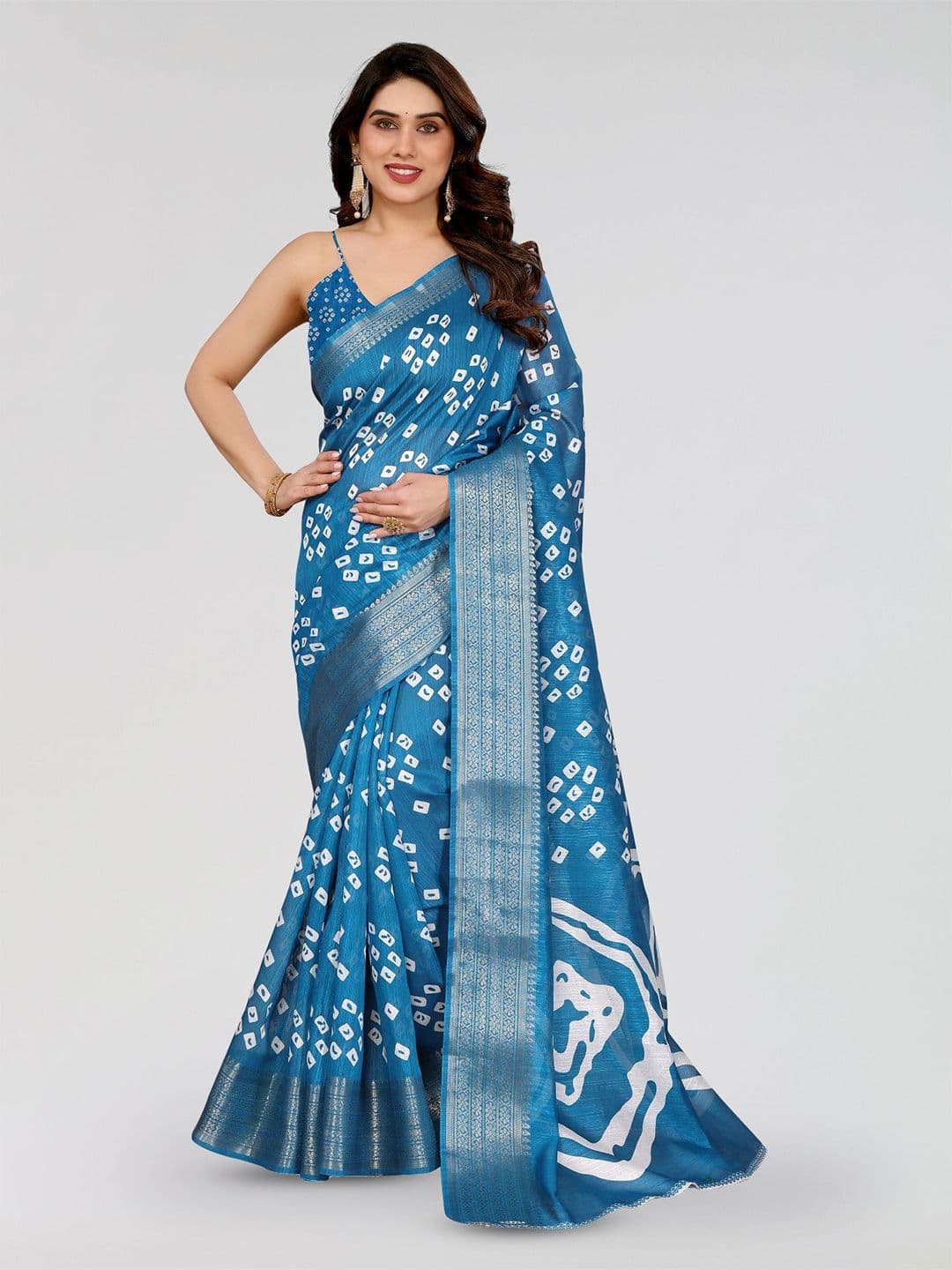 Moda Rapido Zari Saree - view 1