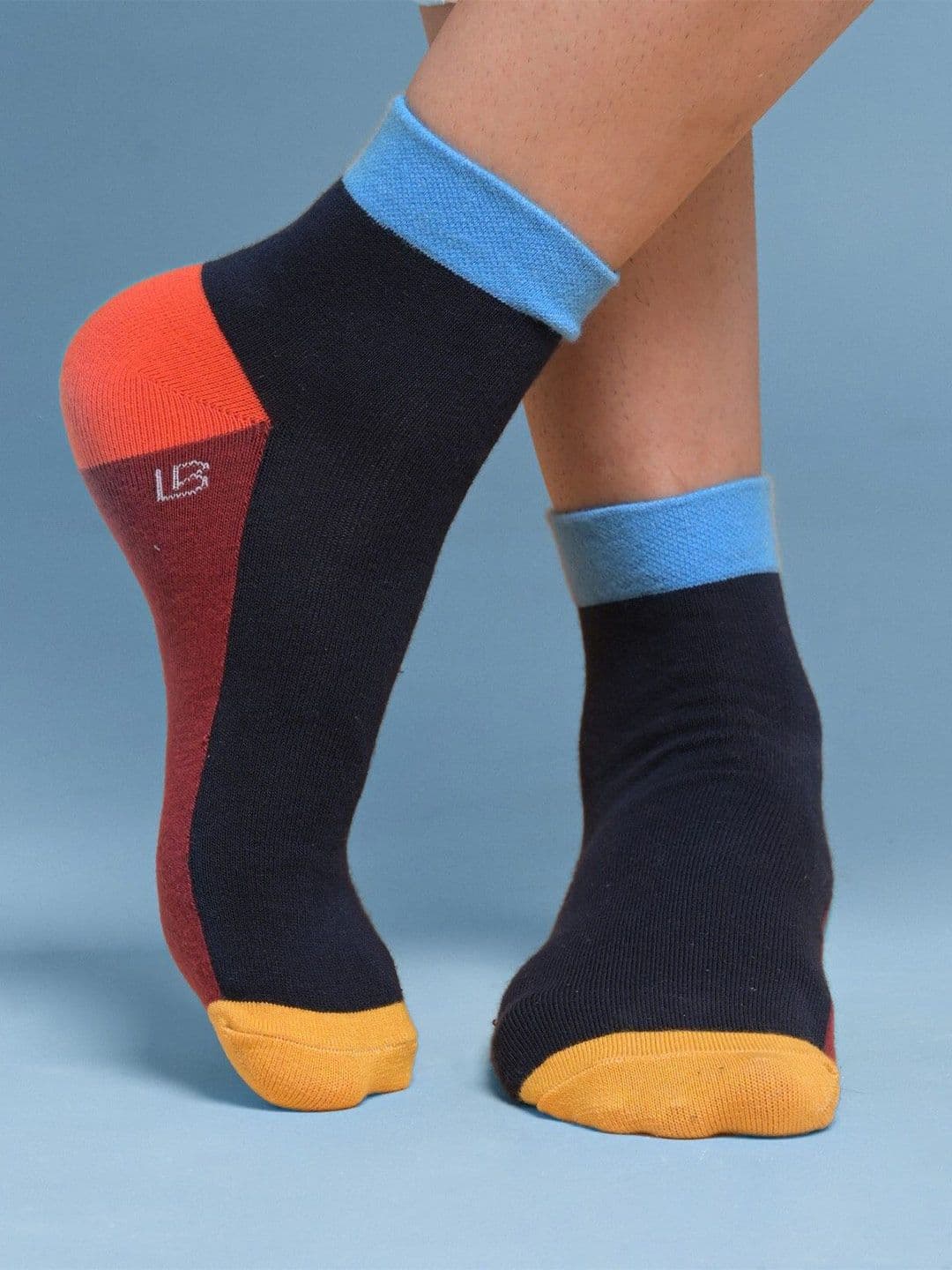 Lazy Bums Unisex Patterned Ankle Length Socks - view 1