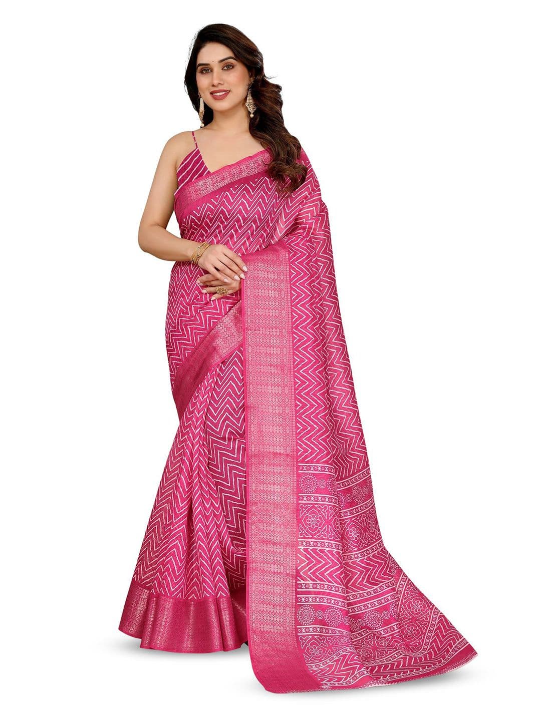 Moda Rapido Zari Saree - view 1