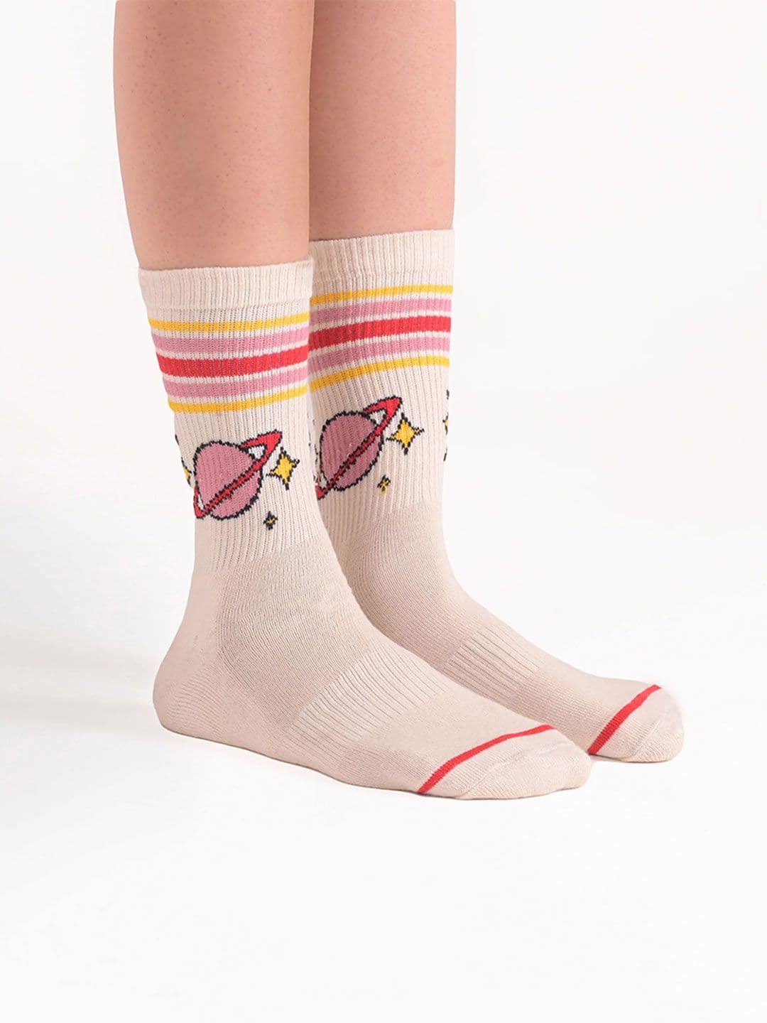 Lazy Bums Patterned Above Ankle Length Socks - view 1